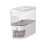 Rice Dispenser Airtight Countertop Storage Container White 1