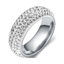 Stainless Steel Wedding Ring for Women 1 Piece
