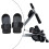 Rowing Machine Pedals PP Material 2 pcs 6