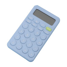 Basic Calculator 12-Digit LCD Desktop Blue