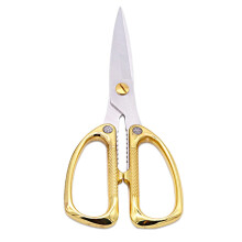 Zynic Gold/Silver 10-inch Heavy Duty Leather Scissors