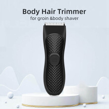 Men's electric groin trimmer for pubic hair removal,