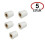 BSTech Thermal labels Zebra. 50x30 mm *1000. Set - 5 pcs. 1