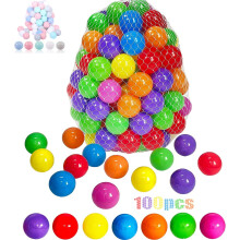 Colorful Plastic Ball Pit Balls for Kids 100PCS