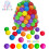 Colorful Plastic Ball Pit Balls for Kids 100PCS 1