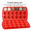 Silicone Christmas Chocolate Mold Snowflake Snowman 3