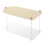Bathroom countertop organizer white 2-layer 5