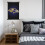Ravens Football Wall Art PVC Black Axis 3 Sizes 6