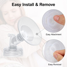 Windcarnival Breast Pump Flange Inserts BPA-Free Food-Grade