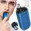 Nose Hair Trimmer USB Rechargeable Blue 1