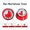 Washranp Manual Magnetic Kitchen Timer Round 60-Minute 2