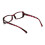 Women's rectangular rhinestone reading glasses 1.0 4