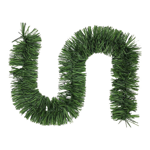 Washranp Christmas pine garland artificial unlit green 6 2