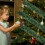 Washranp Christmas pine garland artificial unlit green 6 8