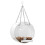 Window Bird Feeder with Suction Cup Round Clear 8