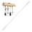 Universal curtain pull rod for easy operation 1