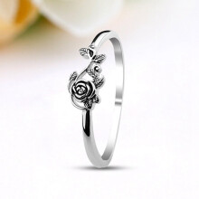 Vielsesring i titaniumbelagt ring Vielsesring Forlovelsesring