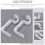 White curtain hook holder for double pole 4 pairs 3