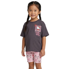 (5-6 Years) Hello Kitty T-Shirt and Shorts Set (Girls Grey)