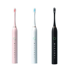Electric Toothbrush with 12 Brush Heads and 6 Speeds IPX7