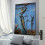 Dalí The Burning Giraffe Canvas Poster 20x30 cm 3