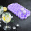 Silicone Ice Cube Tray with Lid 74-Cube Stackable 4