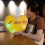 Heart Shaped LED Pillow Plush Toy Yellow 5