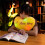 Heart Shaped LED Pillow Plush Toy Yellow 3