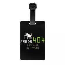 Programmer Luggage Tag Privacy Cover 2 Pack