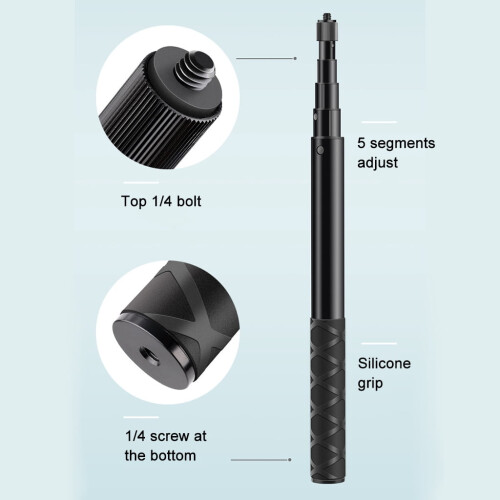 Invisible Selfie Stick Tripod for Insta360 One X One 1 2