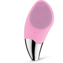 Siliconen gezichtsreinigingsborstel met zachte scrubkop, 6 snelheden, sonische huidverzorging en exfoliatie, vermindert acne-uitbraken,