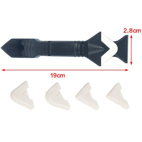 Angle Scraper Tool Set for Adhesive and Caulk Removal 2