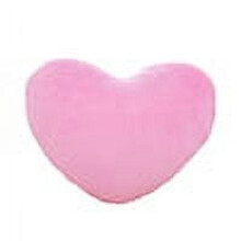 Pink Plush Heart Pillow Decorative Cushion 1 Piece