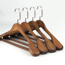 Solid Wood Coat Hanger Wide Shoulder 1 Pack