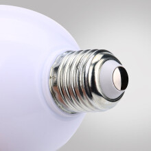 Rotační jevištní světlo E27 3W RGB stroboskopická žárovka