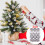 XUNRYAN Shatterproof Christmas Tree Ornaments Silver 12pcs 1