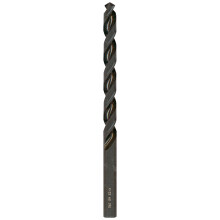 BOSCH BL2145 1-Piece 9/32 In. x 4-1/4 In. Fractional Jobber Black Oxide Drill Bit for Applications in Light-Gauge Metal, Wood, Plastic