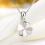 Damesketting met klavertje vier-design 2