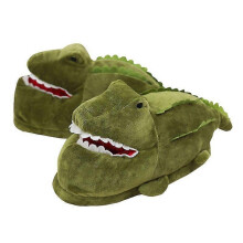 Nieuwe pluche krokodillenslippers 2023, grappige dierenslippers voor thuis, pantoffels voor dames en heren