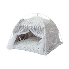 Cat Bed with Removable Pillow 2-in-1 Cat House