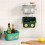 Bathroom shelf storage rack 2 pcs 5