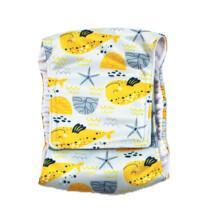Fralda para cachorro, lavável e respirável, faixa abdominal para machos (1 unidade)