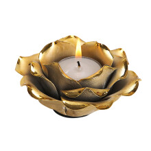 Zynic Kerzenhalter im Vintage-Blumendesign (1 Stück)