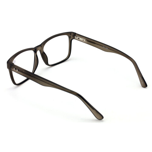 Men's rectangular reading glasses with spring hinge 2