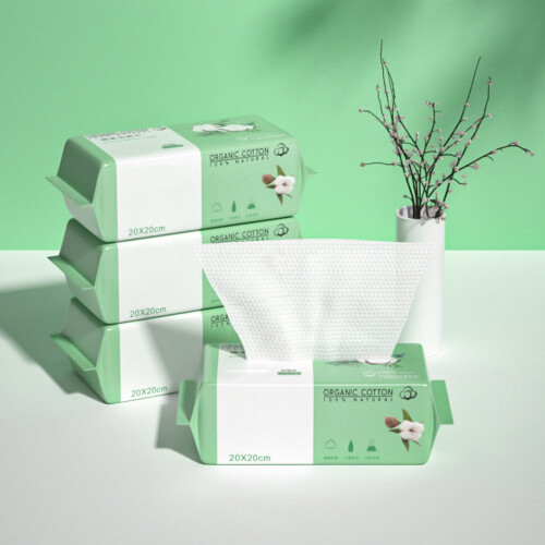 Warkul disposable face towel natural cotton soft 2