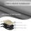 Washranp window valance solid thermal blackout 2 pcs 2