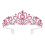Women's rhinestone birthday crown with comb 2