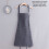 Canvas Chef Apron for Men and Women with Adjustable Straps 5