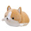Λούτρινο παιχνίδι Corgi με μαλακό κινούμενο σχέδιο, μαξιλάρι ζώων, 1 τεμάχιο 1