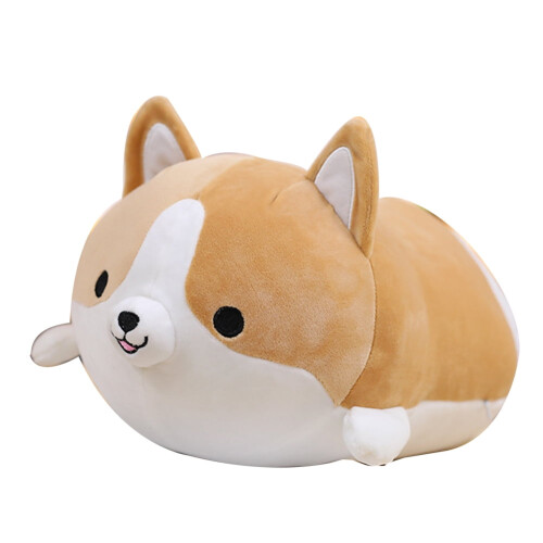 Λούτρινο παιχνίδι Corgi με μαλακό κινούμενο σχέδιο, μαξιλάρι ζώων, 1 τεμάχιο
